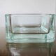 Glass pavé ashtray signed "lumax annealed" 40s 50s
