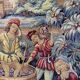 Large Tapestry of Halluin "The Grape Harvest at the Castle", Halluin Stitch