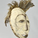 Superbe Masque idimu LEGA Congo Rdc rt Tribal Africain