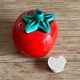 Barbotine set Salt shaker pepper shaker mustard pot