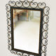 Wrought iron mirror, France circa 1950 46x67cm