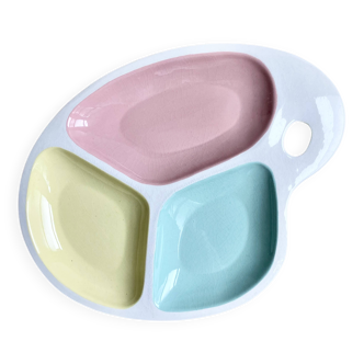 Vintage Palette 50's aperitif dish
