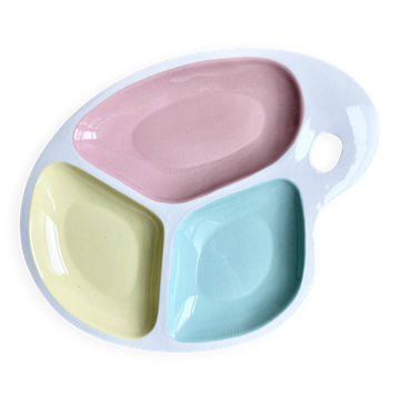 Plat apéro vintage Palette 50's