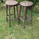 Pair of workshop stools