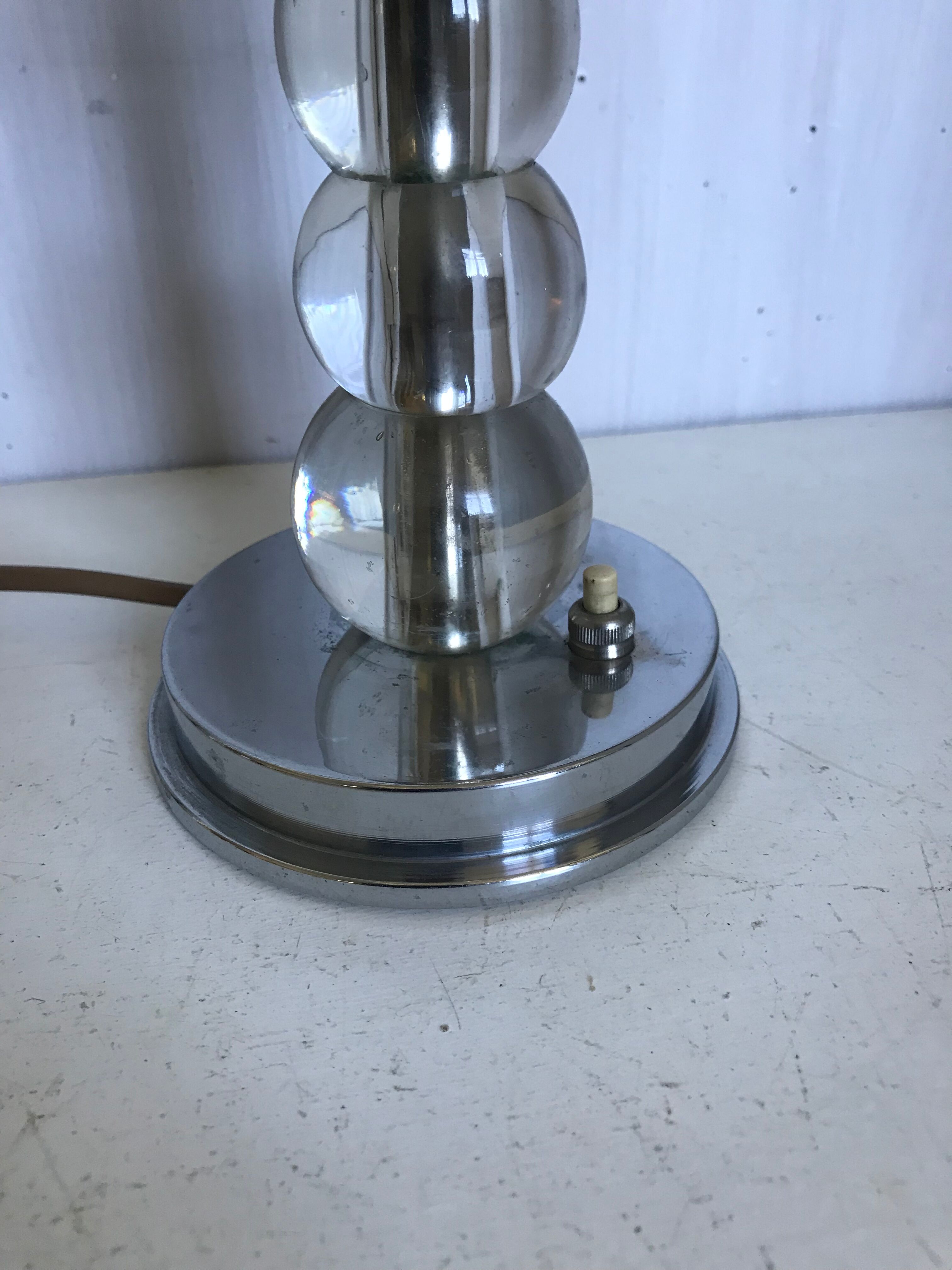 Lampe art déco