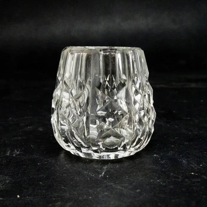 K8z crystal toothpick holder in art deco style