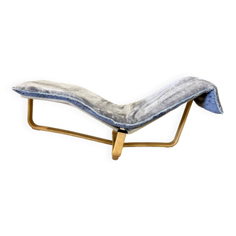 Scandinavian rocking lounge chair 1960