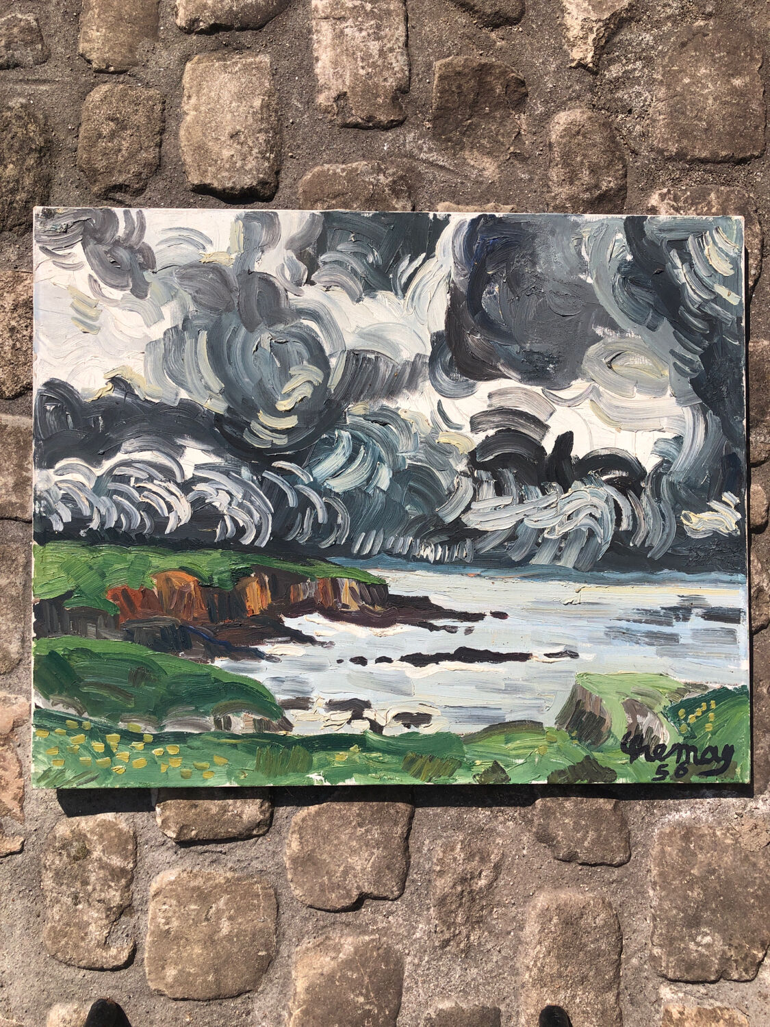 Oil painting Jacques Chemay