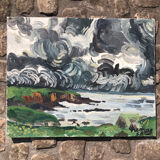 Peinture à l’huile Jacques Chemay