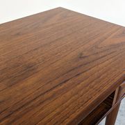 Modernist teak coffee table by Arne Vodder for Dyrlund, Denmark 1960.