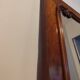 Antique mirror in solid wood