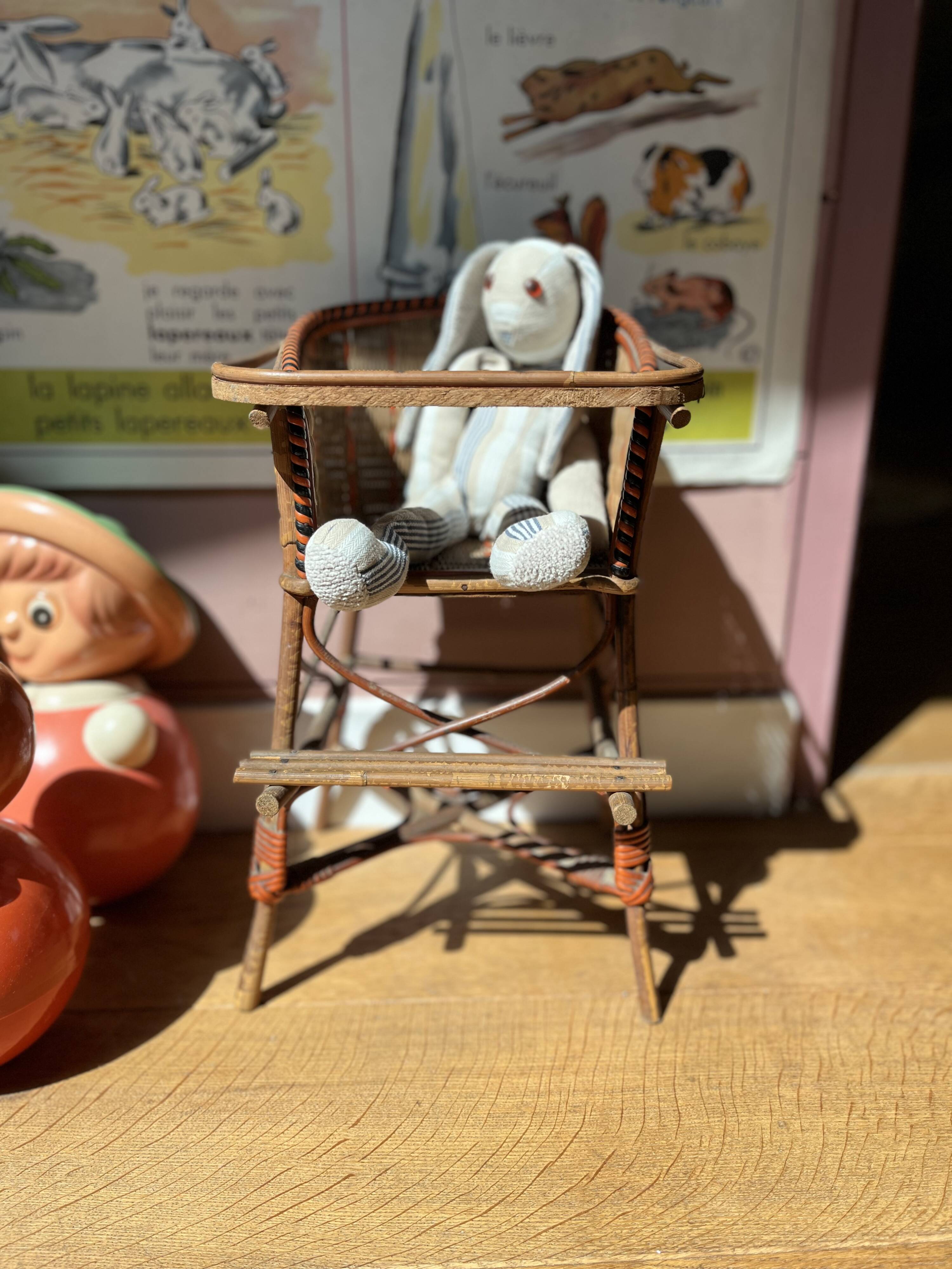 "Doll high chair 'Belle Époque'"