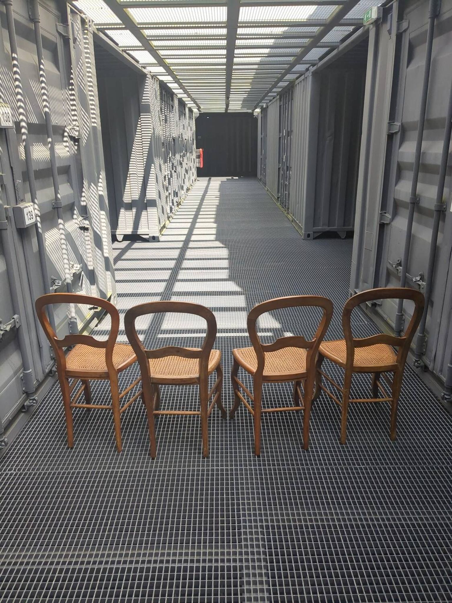 Lot de 4 chaises Louis Philippe