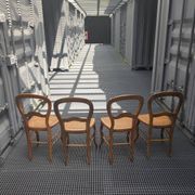 Lot de 4 chaises Louis Philippe