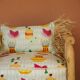 Fauteuil 50's en Kilim
