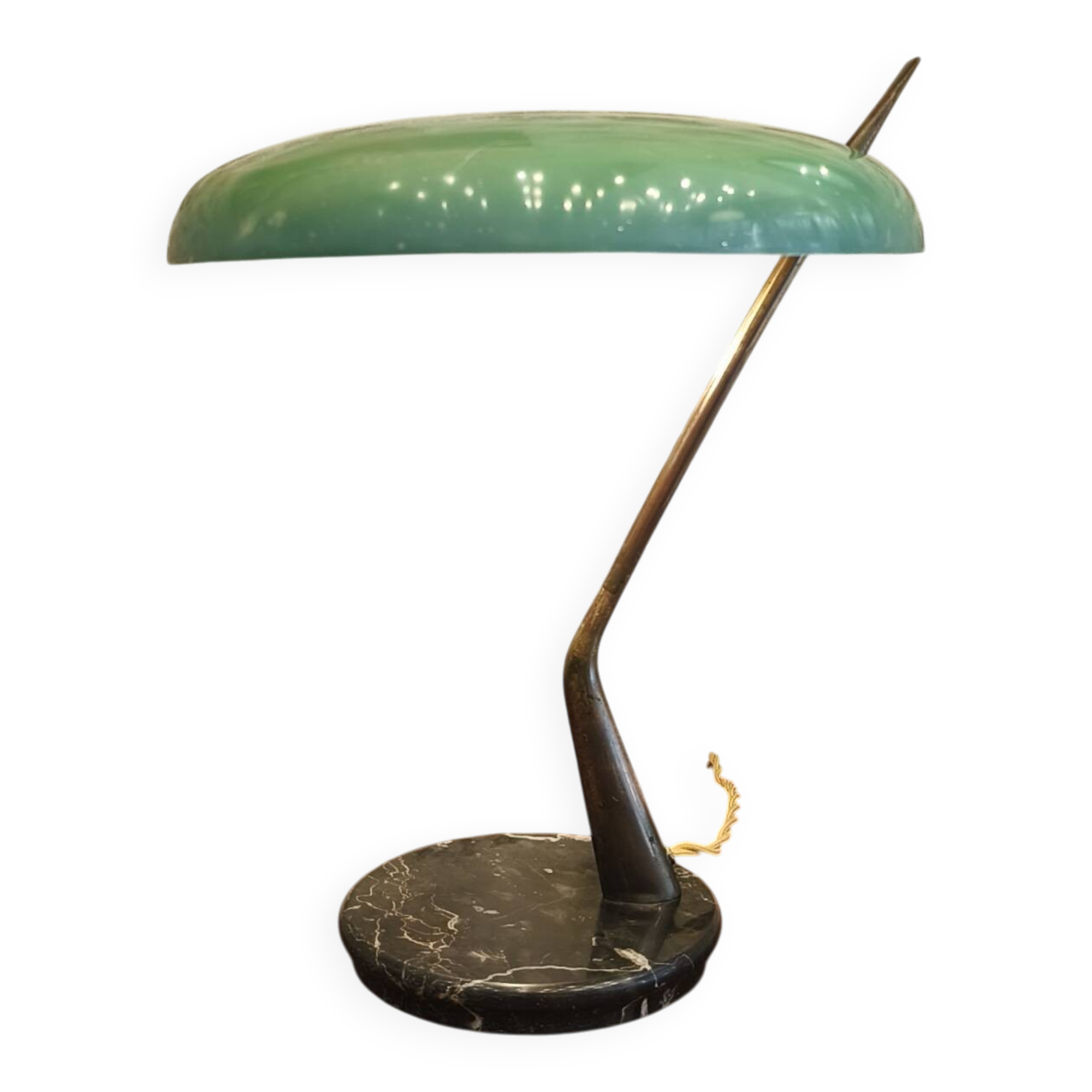 Lampe à poser design Oscar Torlasco, Lumen Milano, 1950