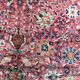 Old french carpet knotted 253 x 353 cm
