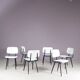 1950s Result chair black/white Friso Kramer Ahrend-De Cirkel