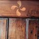 18th-century Malouine wardrobe, in walnut.
