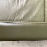 Pfister sofa for Knoll khaki leather