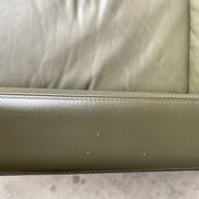 Pfister sofa for Knoll in khaki leather