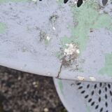 Wrought iron garden furniture