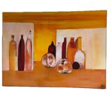 Large format painting by Faly Sakho