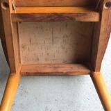 Set of four bistro chairs stamped Luterma