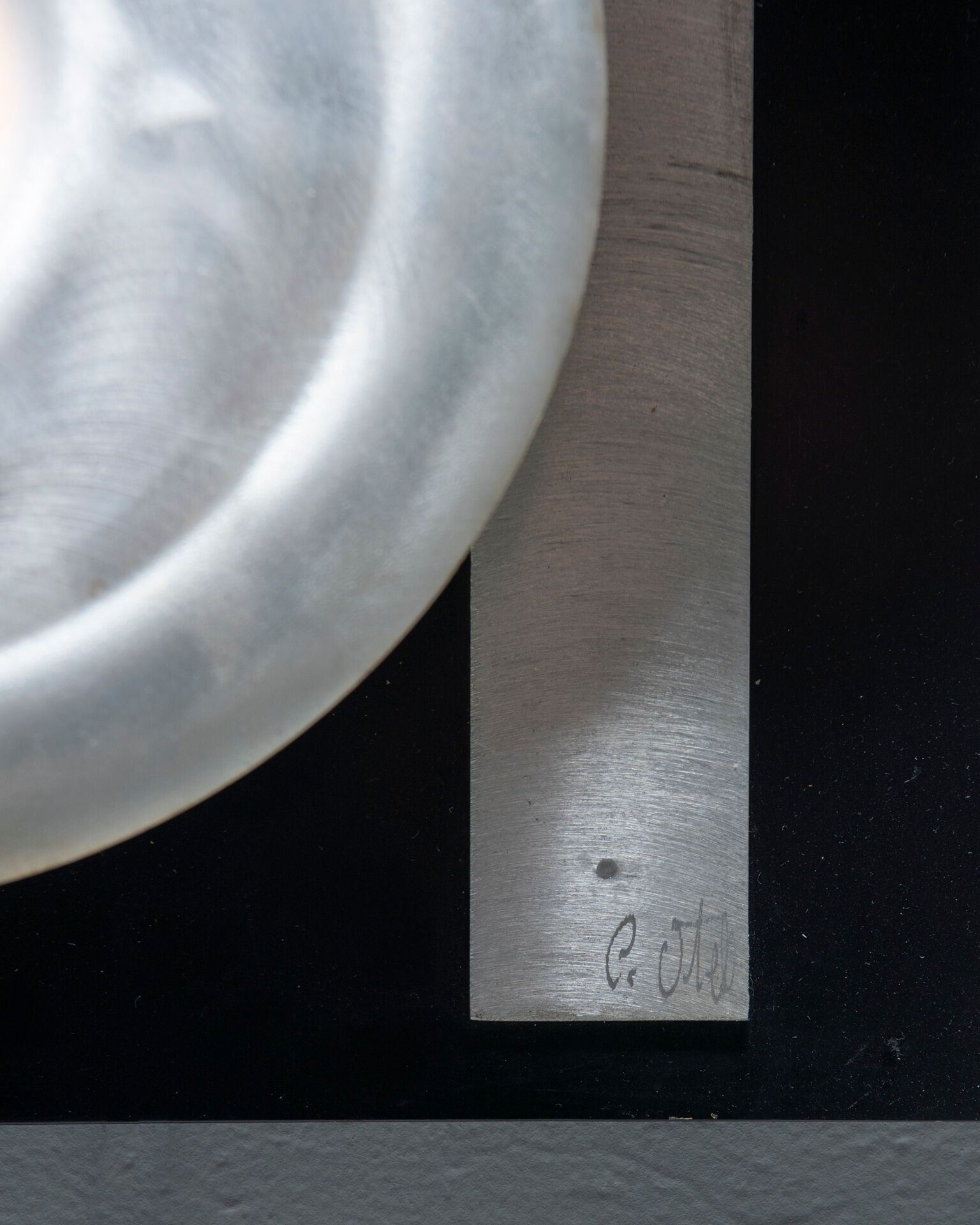 Sculptural wall lamp, Otello Ciullini - EF Viareggio, Italian, 1970s