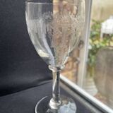 8 Guilloché stemware – Art Nouveau