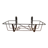 Vintage wrought iron planter.
