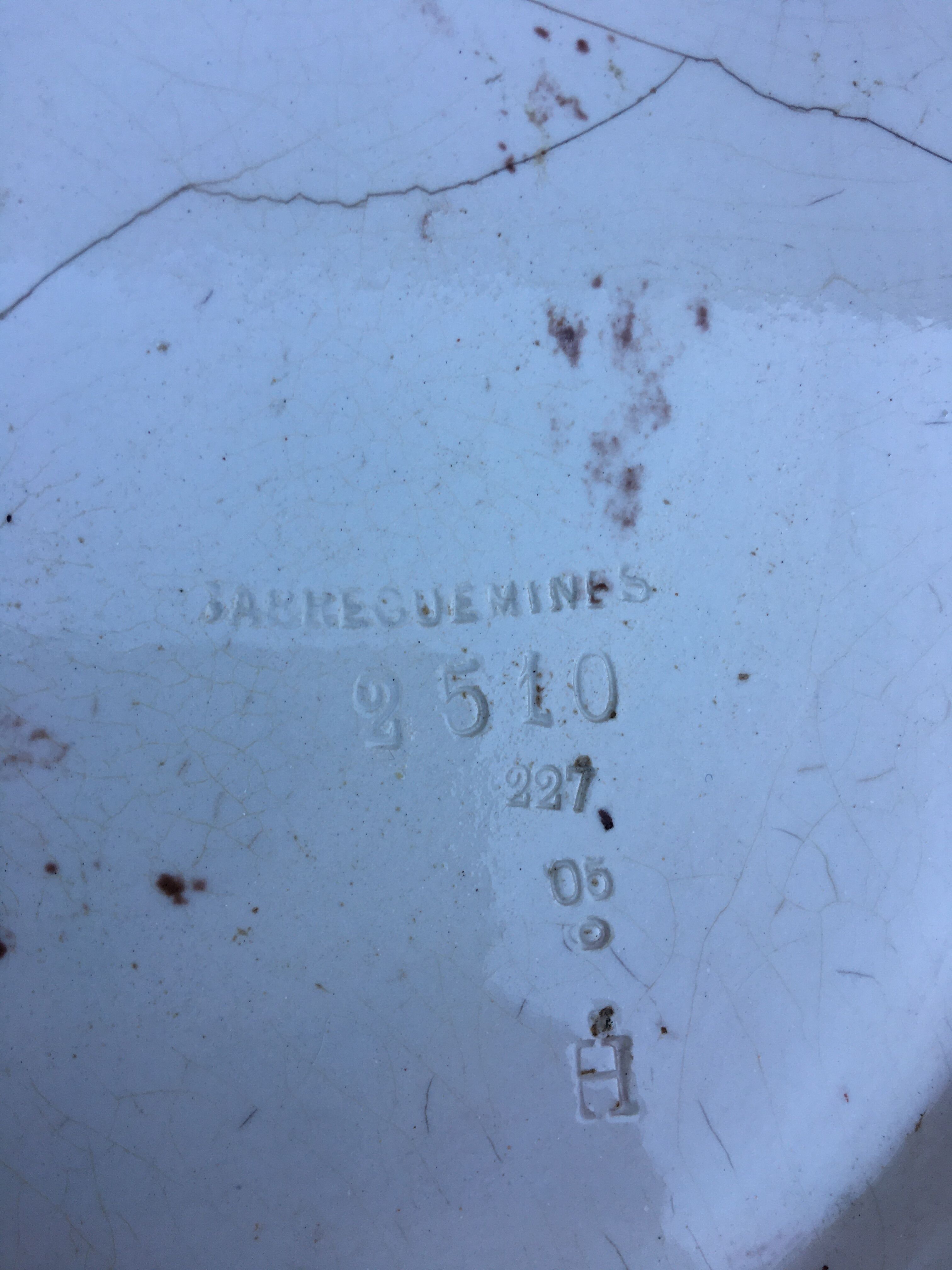 Second Empire dabbling pot