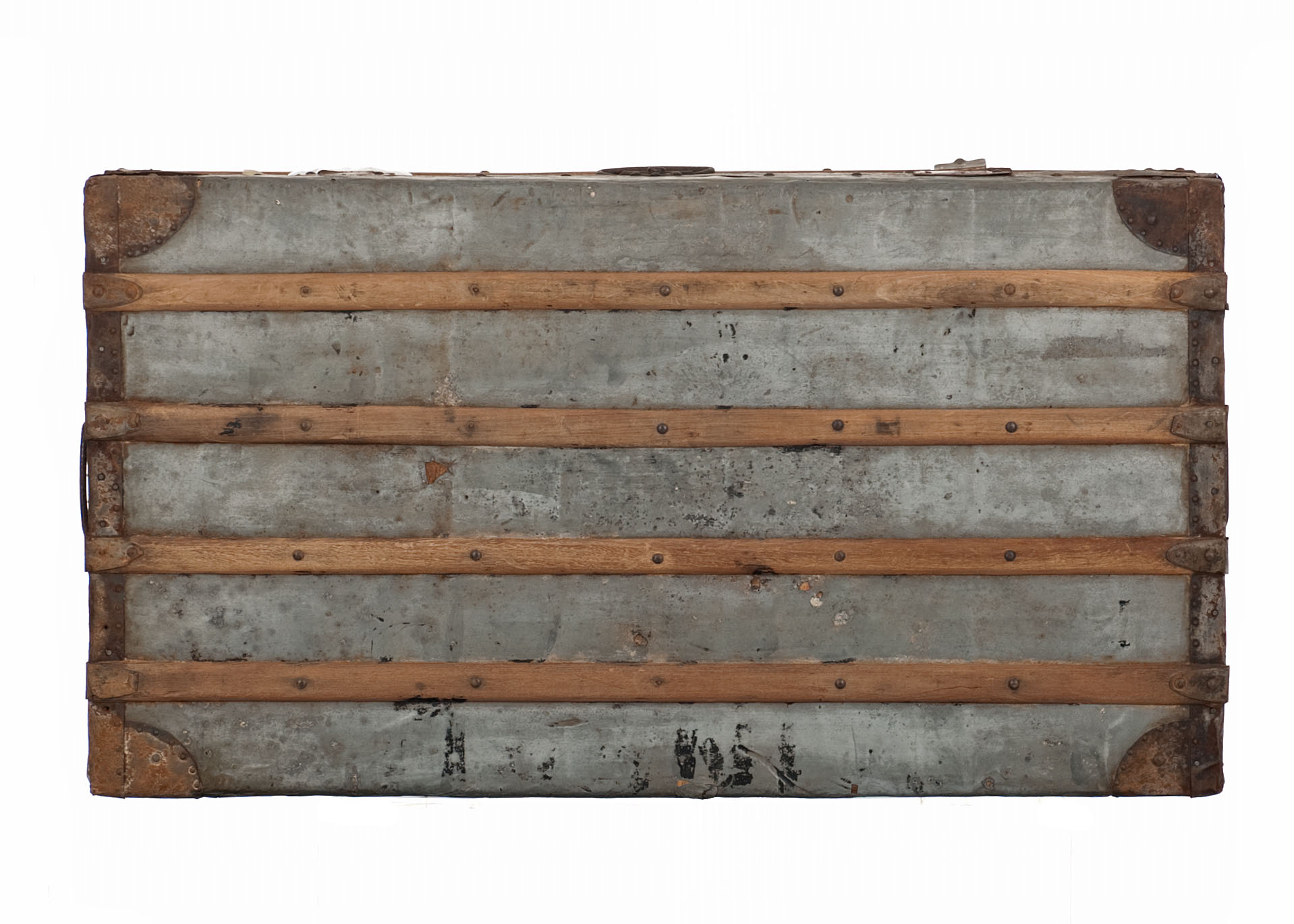 Old military trunk ww1 14-18