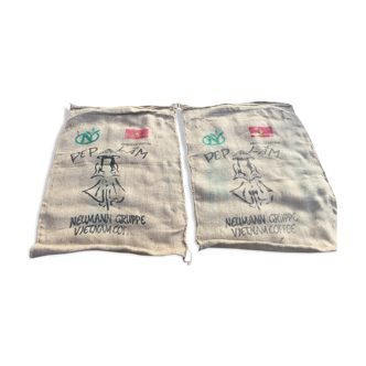 Lot of jute bags