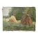 Old oil painting on canvas "The Haystacks" dated 1902.