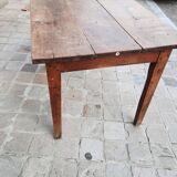 Vintage old farm table