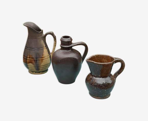 Ensemble de 3 carafes