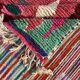 Modern Moroccan Berber Rug 200x300 cm – Geometric wool area rug, pink Boujad style