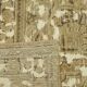 Tapis de laine beige noué à la main des années 1970 286 cm x 374 cm laine beige