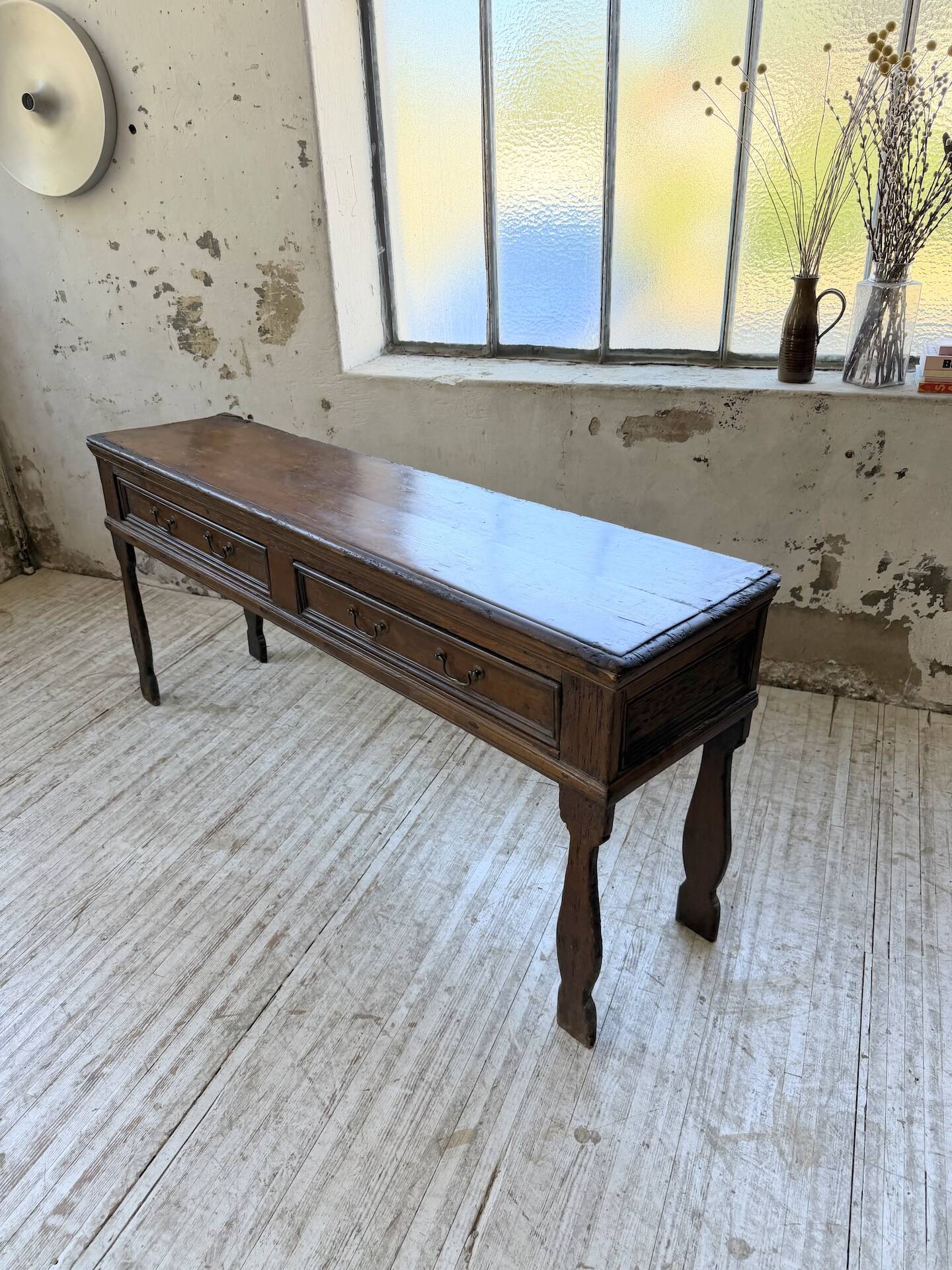 Console bois pin 1900