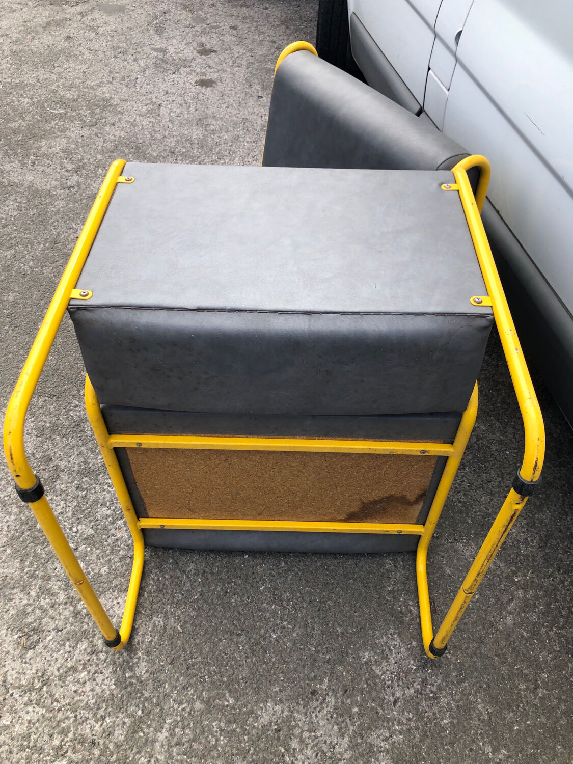 Pair of designer armchairs by Henri Julien