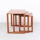 Danish design teak nesting tables, 1970s