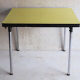 Yellow formica extension table