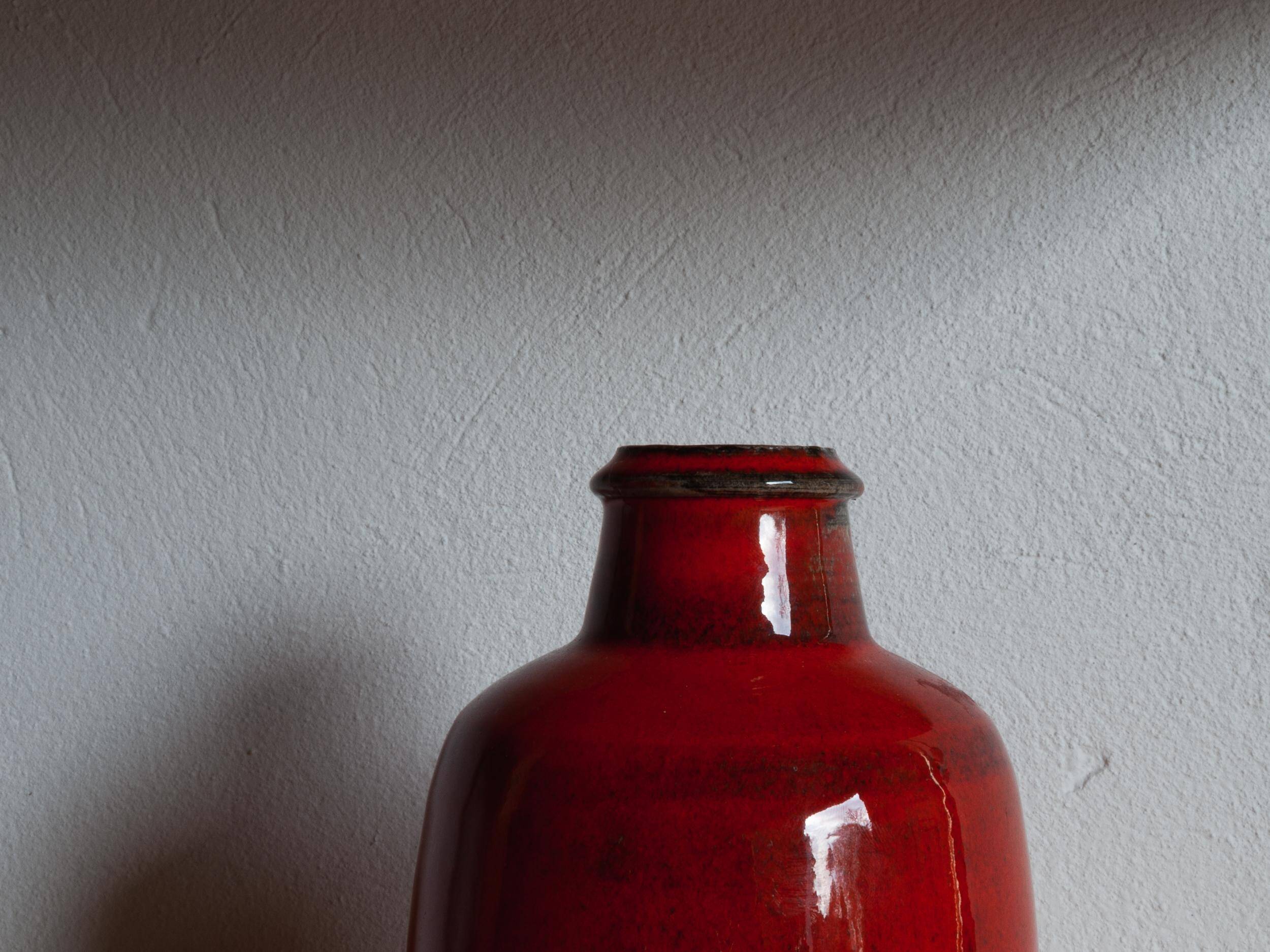 Danish ceramic vase by Niels Kähler for Hak, 1960s