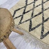 Handmade wool Berber rug 250 X 120 CM