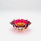 Sommerso Coupe Josef Hospodka - Bohemian Glass Art Design - Circa 60