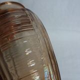 Vase Art Déco rose saumon