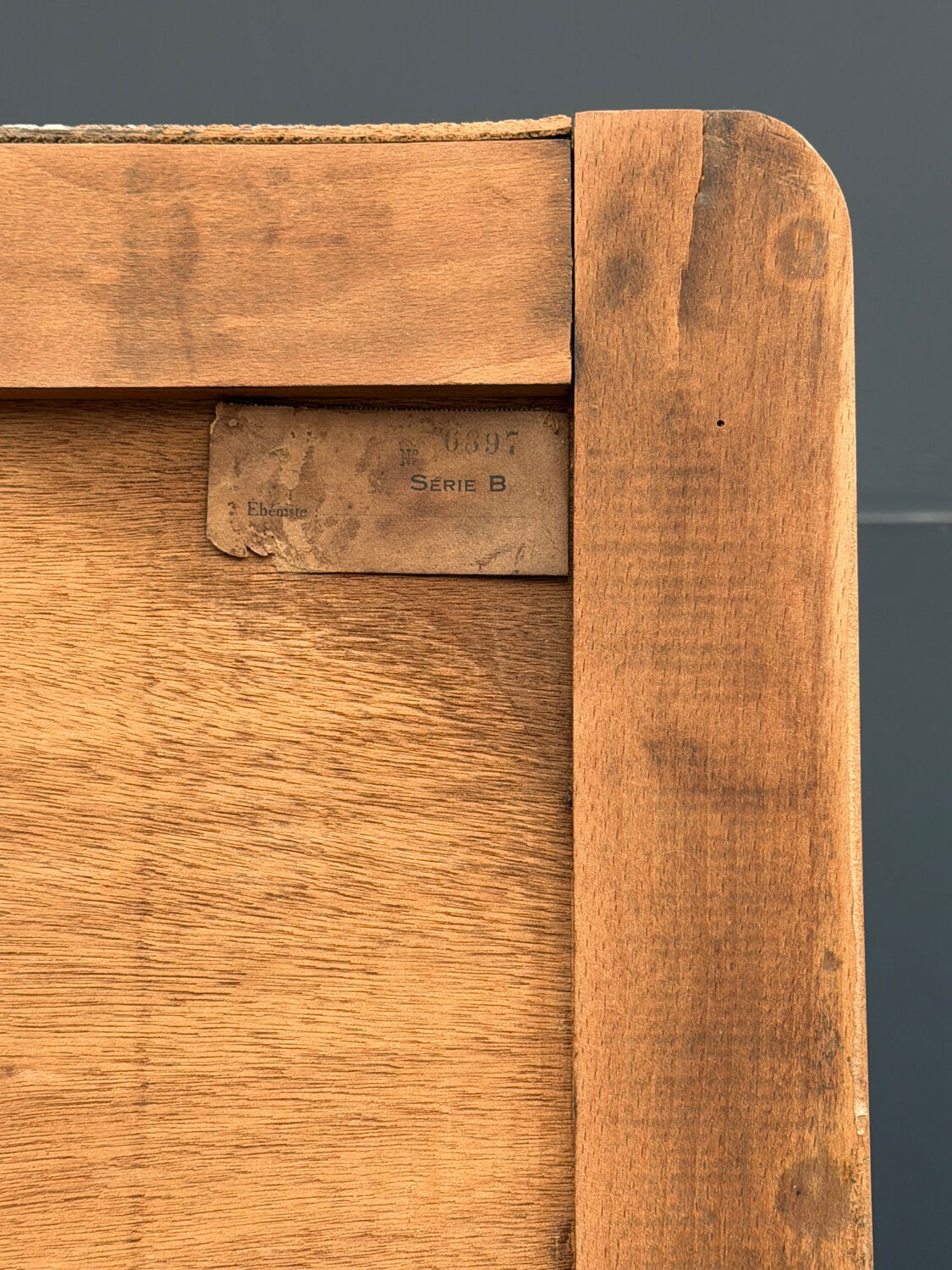 Armoire parisienne art déco miroir biseauté 1920