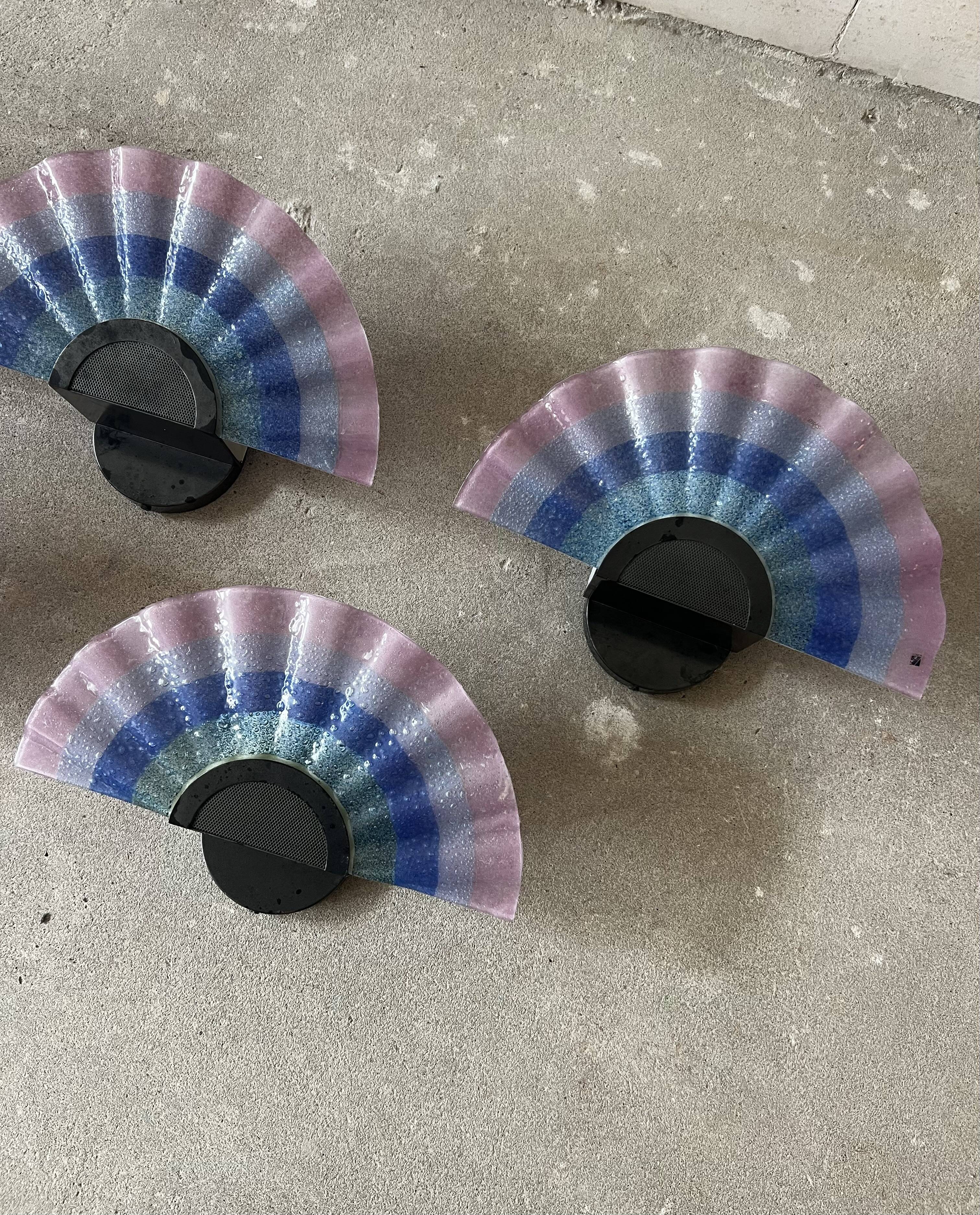 Large Zonca Wall Lamps, Italy, 1980s - 5 available