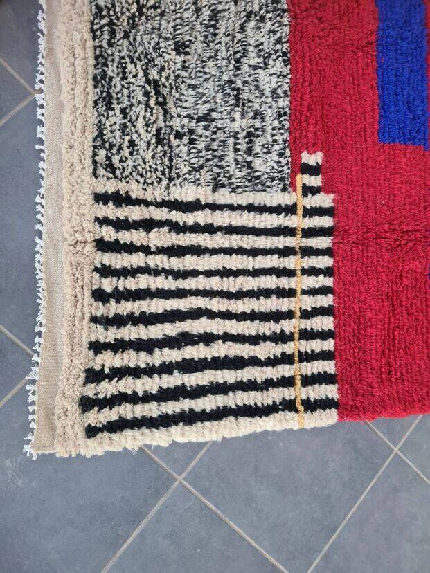 Natural Wool Moroccan Berber Carpet 200cmx300cm